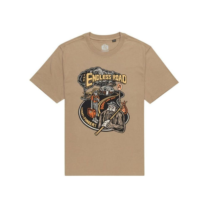 Element - TIMBER BREAKDOWN SS - KHAKI - T-Shirt