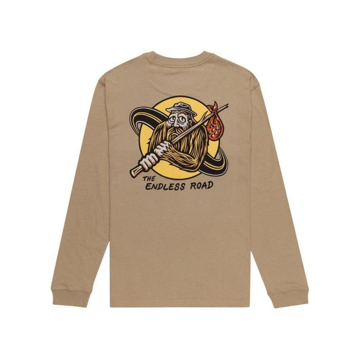 Element - TIMBER ROAM LS - KHAKI - T-Shirt Langarm