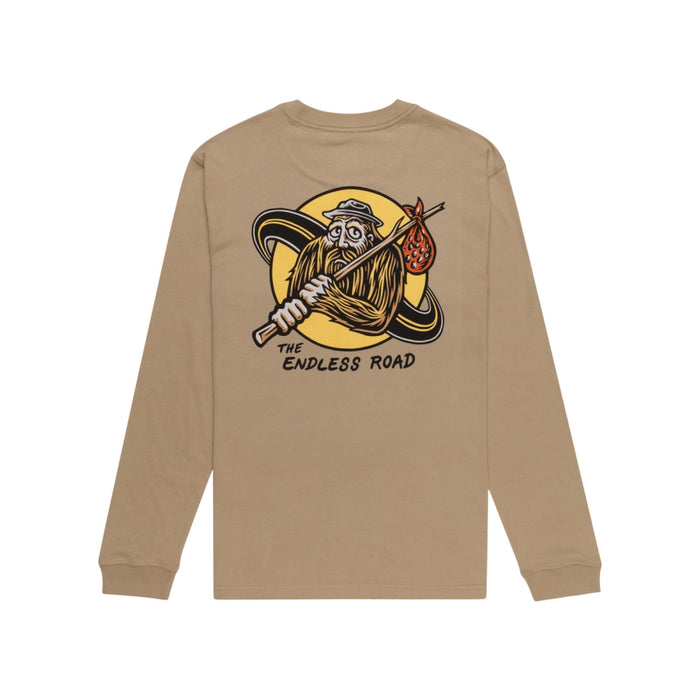 Element - TIMBER ROAM LS - KHAKI - T-Shirt Langarm