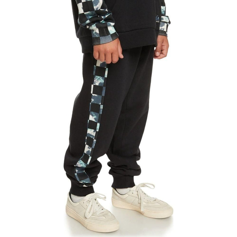 Quiksilver - AOP FLEECE - BLACK - Sweatpant