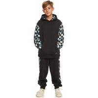 Quiksilver - AOP FLEECE - BLACK - Sweatpant
