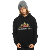 Quiksilver - BIG LOGO - TRUE BLACK - Kapuzenpulli