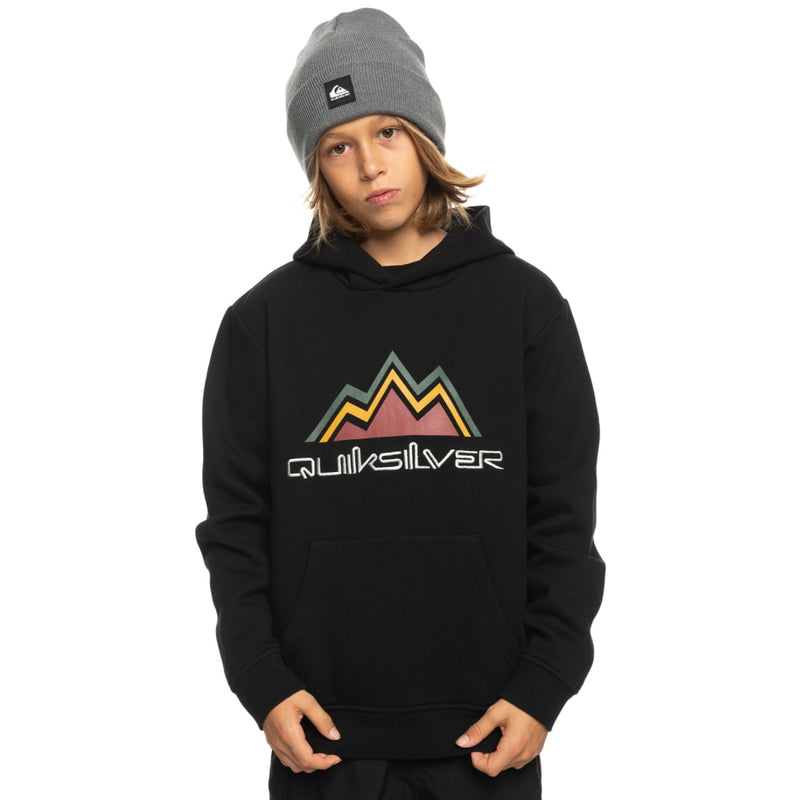 Quiksilver - BIG LOGO - TRUE BLACK - Kapuzenpulli