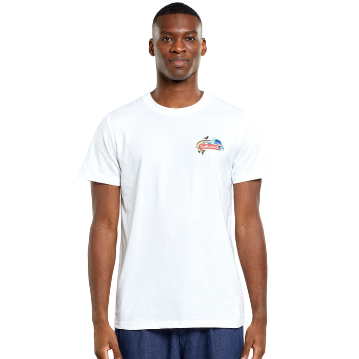 Dedicated - Stockholm Nature Collage - White - T-Shirt