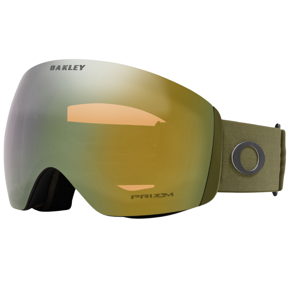 Oakley - FLIGHT DECK L - mat dark brush pzm sage gold irid - Snowboard-Brille