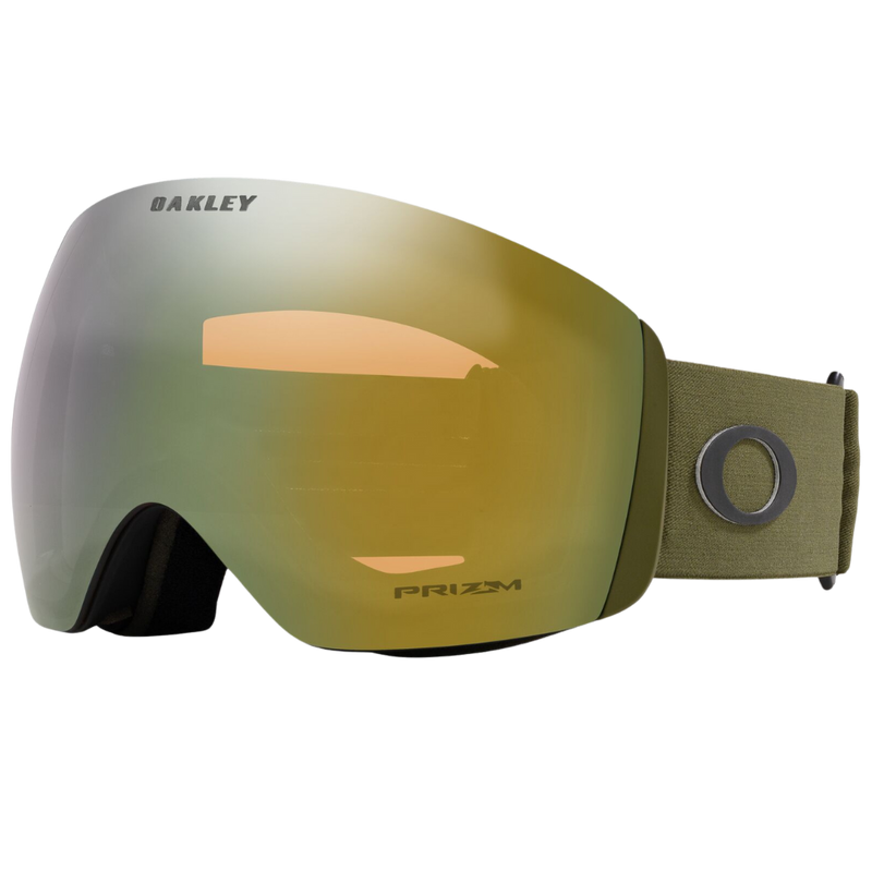 Oakley - FLIGHT DECK L - mat dark brush pzm sage gold irid - Snowboard-Brille