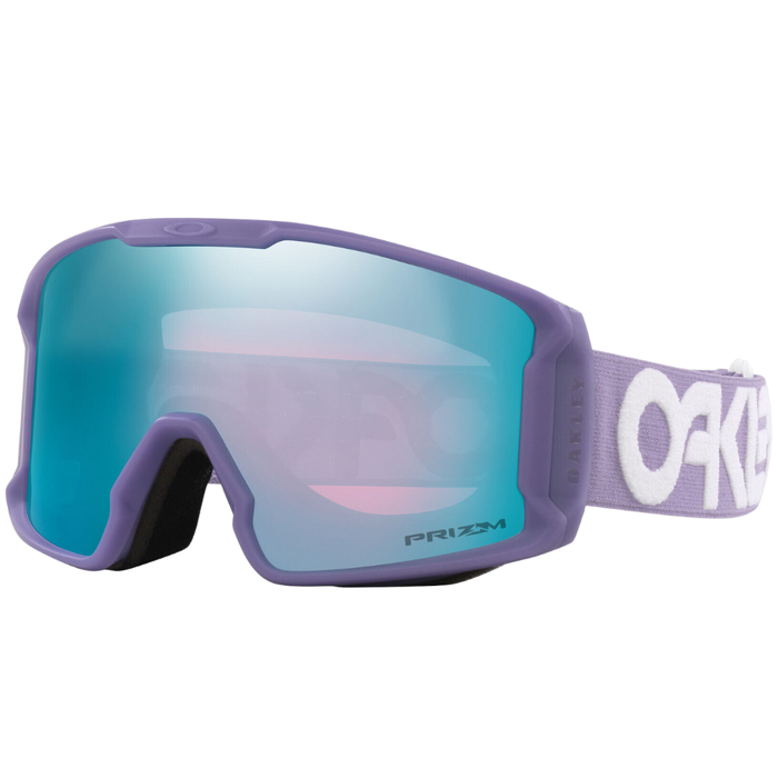 Oakley - LINE MINER M - mat b1b lilac pzm sap irid - Schneebrille verspiegelt