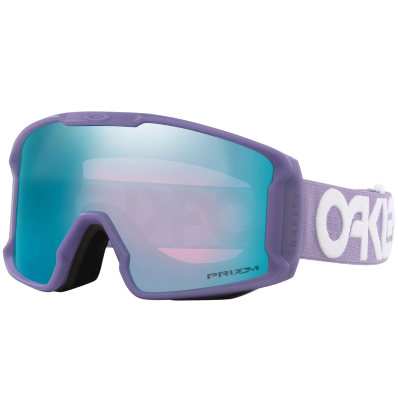 Oakley - LINE MINER M - mat b1b lilac pzm sap irid - Schneebrille verspiegelt