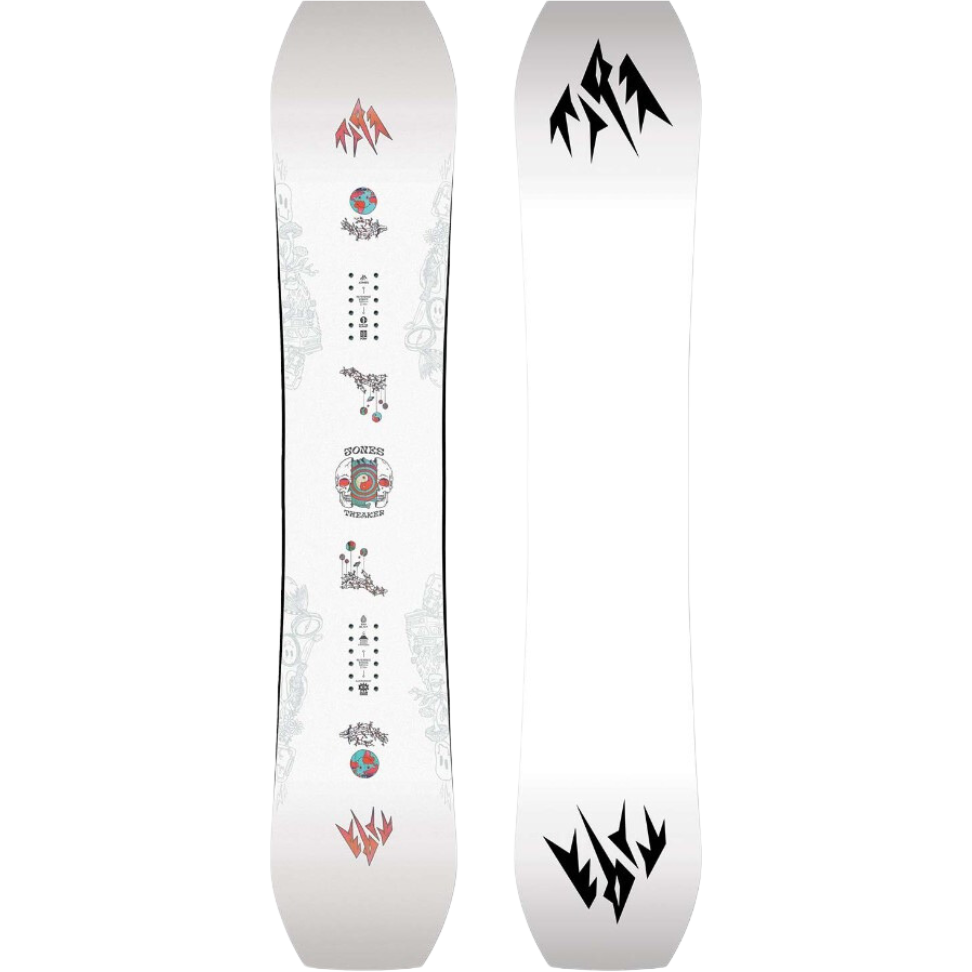 Jones - Tweaker - White - Freestyle Camber