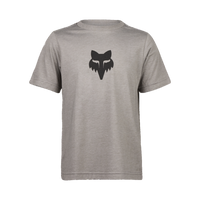 Fox - Yth Fox Head SS Tee - Heather Graphite - T-Shirt