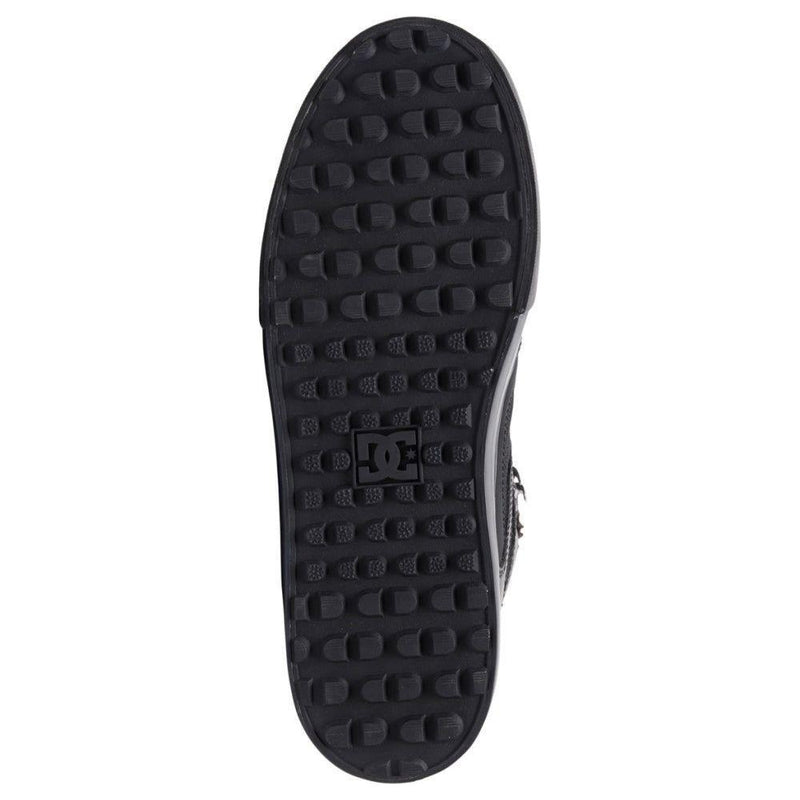 DC - PURE HIGH-TOP WC WNT - BLACK/BLACK/BLACK - Winterschuh