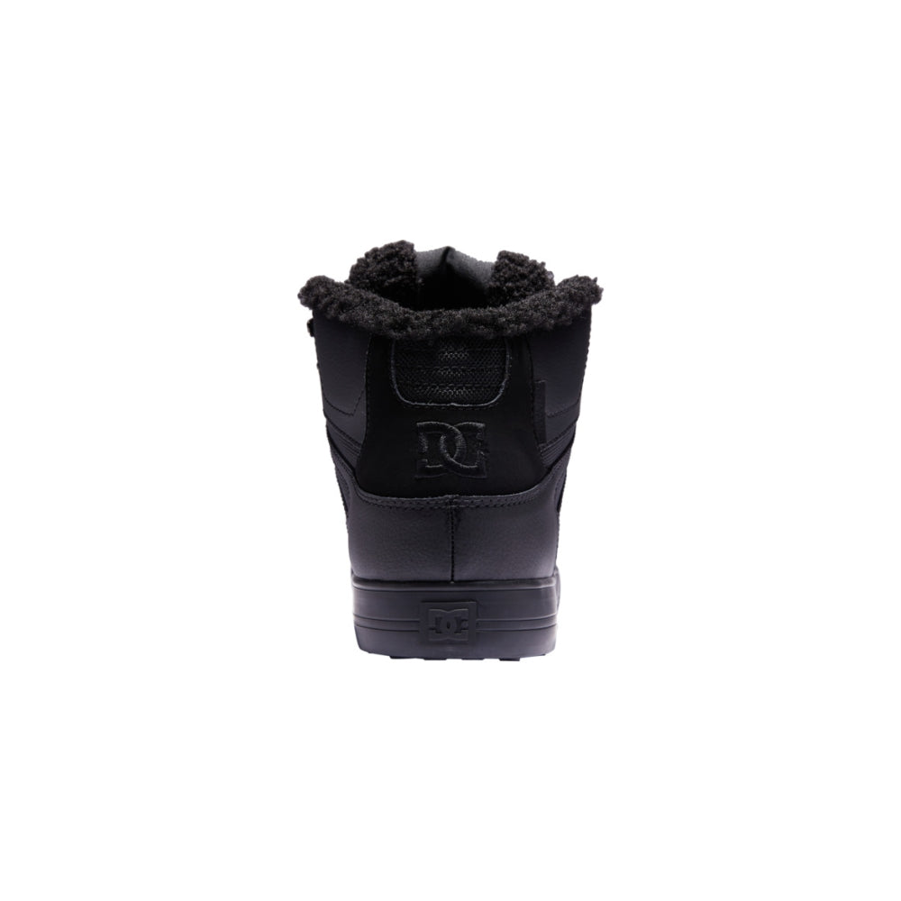DC - PURE HIGH-TOP WC WNT - BLACK/BLACK/BLACK - Winterschuh