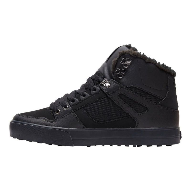 DC - PURE HIGH-TOP WC WNT - BLACK/BLACK/BLACK - Winterschuh