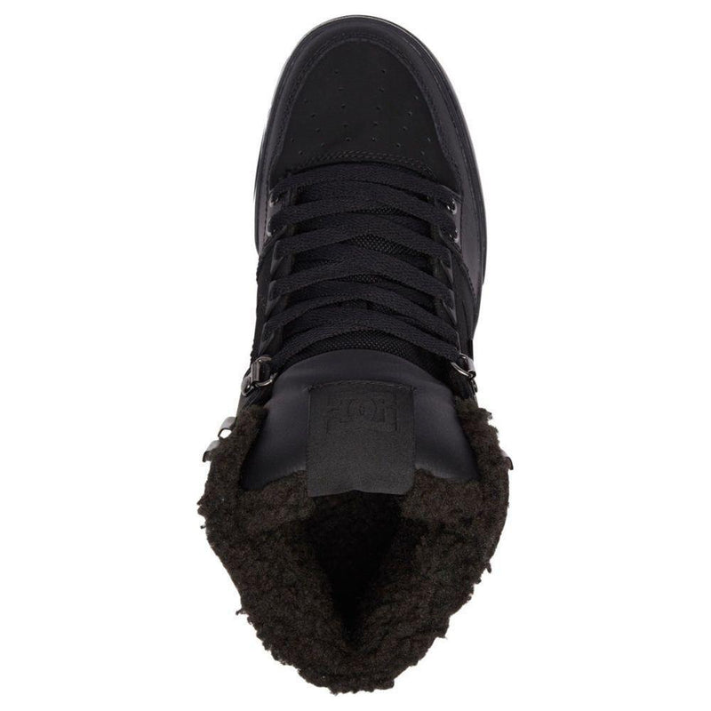 DC - PURE HIGH-TOP WC WNT - BLACK/BLACK/BLACK - Winterschuh
