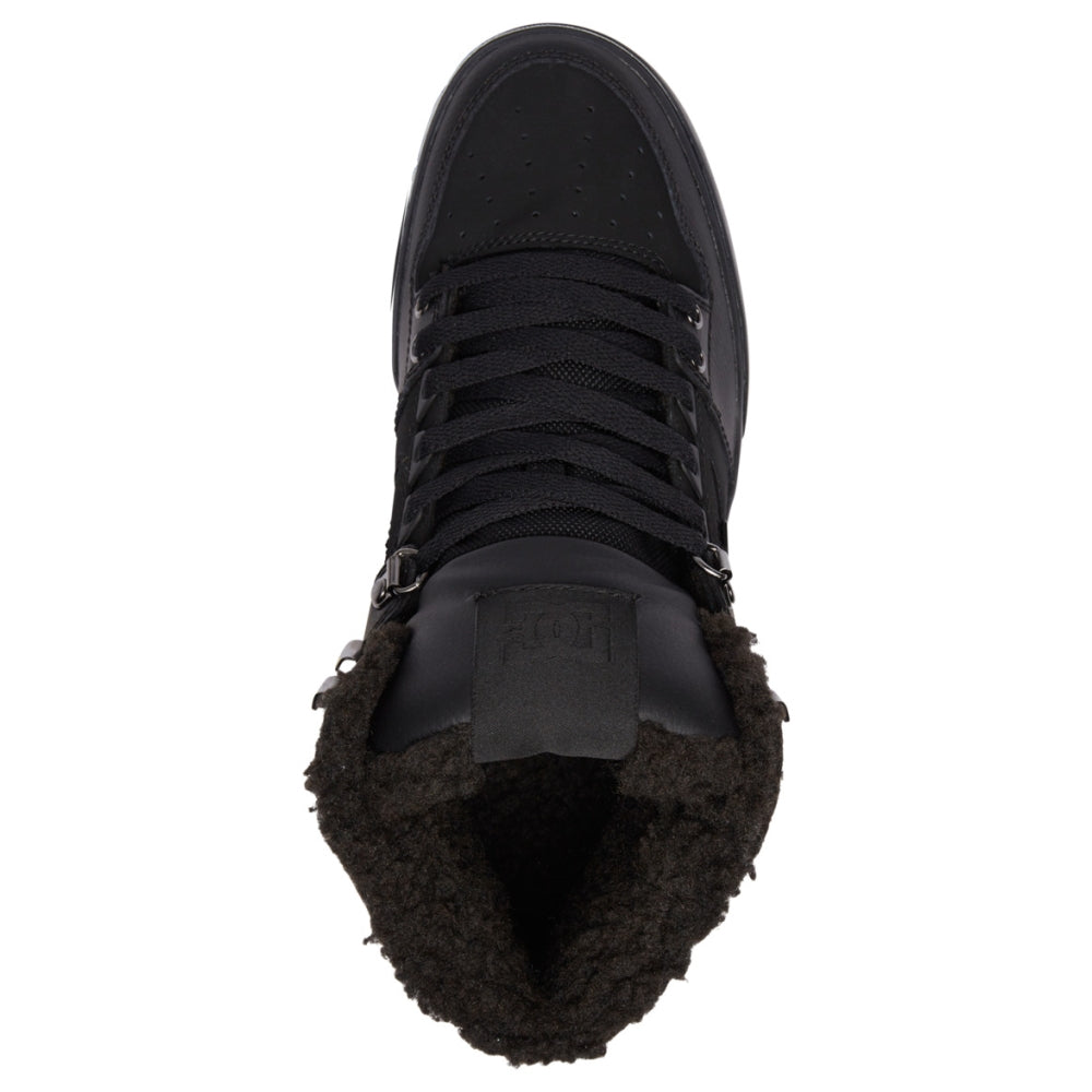 DC - PURE HIGH-TOP WC WNT - BLACK/BLACK/BLACK - Winterschuh