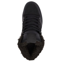 DC - PURE HIGH-TOP WC WNT - BLACK/BLACK/BLACK - Winterschuh
