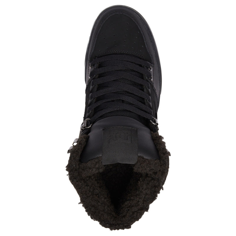 DC - PURE HIGH-TOP WC WNT - BLACK/BLACK/BLACK - Winterschuh