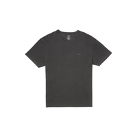Volcom - Solid Stone Emb SST - Black - T-Shirt