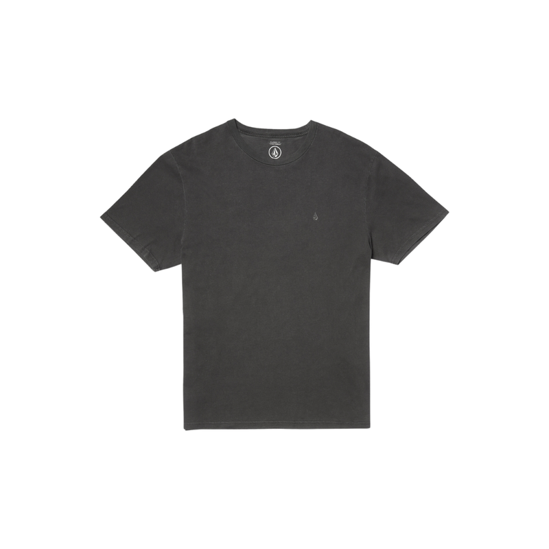 Volcom - Solid Stone Emb SST - Black - T-Shirt