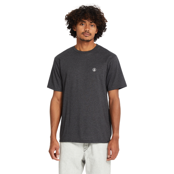 Volcom - Circle Blanks HTH SST - Heather Black - T-Shirt