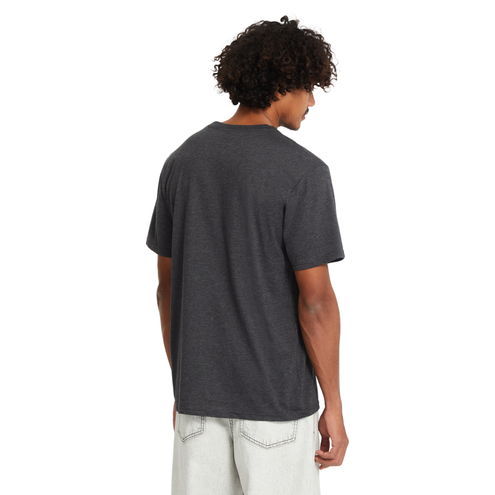 Volcom - Circle Blanks HTH SST - Heather Black - T-Shirt