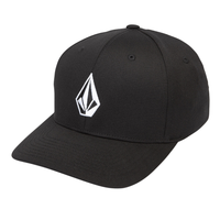 Volcom - Full Stone Flexfit Hat - Black - Flexfit Cap