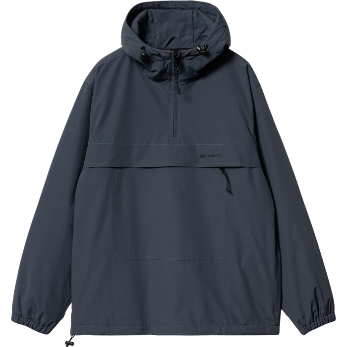 Carhartt - Windbreaker Pullover - Blue / Black - Übergangsjacke