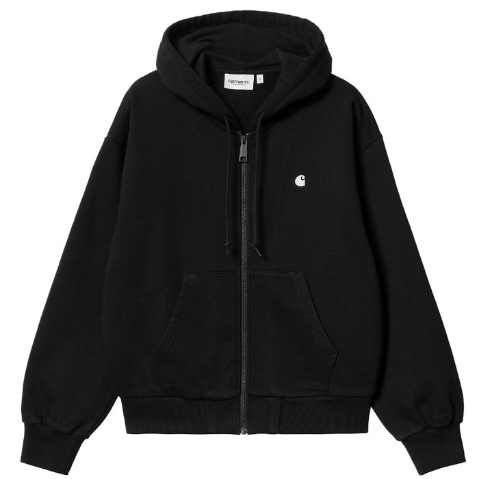 Carhartt - Hooded Casey Jacket - Black / Silver - Zip Hoodie