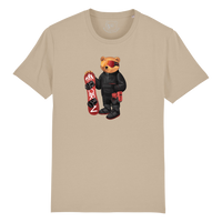 Baron Filou - The Snowboarder Organic Tee - Sand Brown - T-Shirt
