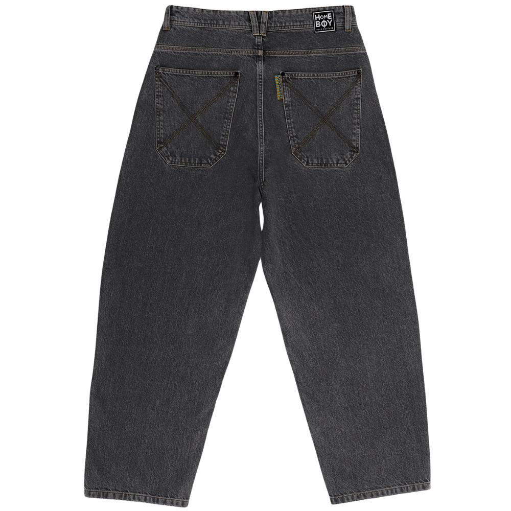 Homeboy - x-tra MONSTER Denim  - Washed Grey - Baggy Fit Jeans