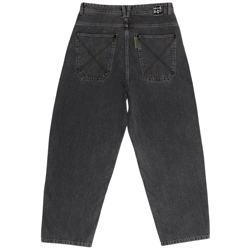 Homeboy - x-tra MONSTER Denim  - Washed Grey - Baggy Fit Jeans