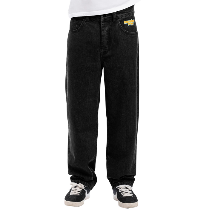Homeboy - x-tra BAGGY Denim - Washed Black - Baggy Fit Jeans
