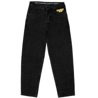 Homeboy - x-tra BAGGY Denim - Washed Black - Baggy Fit Jeans