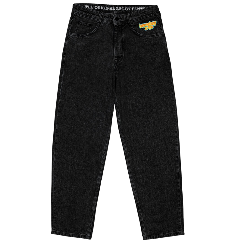 Homeboy - x-tra BAGGY Denim - Washed Black - Baggy Fit Jeans