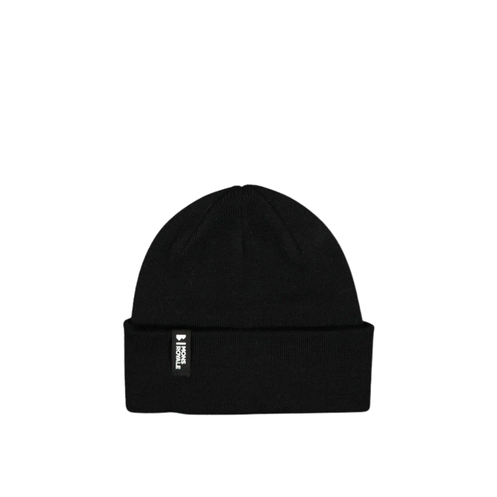 Mons Royale - McCloud Merino Beanie - Black - Beanie