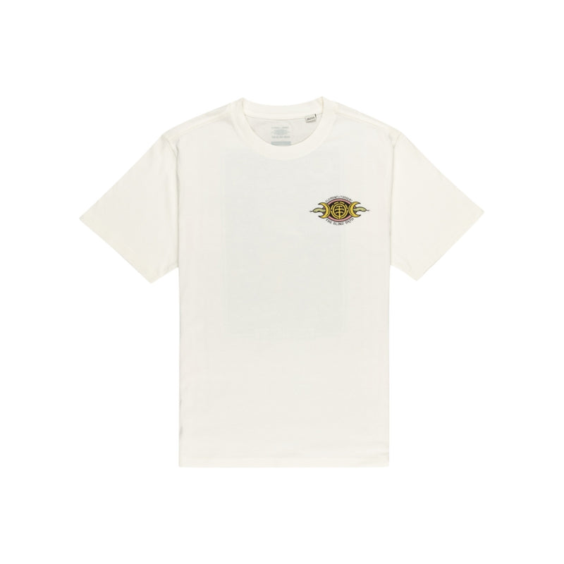 Element - TIMBER ACCEPTANCE SS - EGRET - T-Shirt