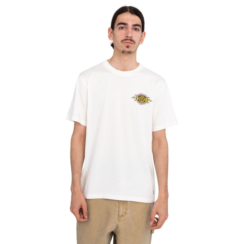 Element - TIMBER ACCEPTANCE SS - EGRET - T-Shirt