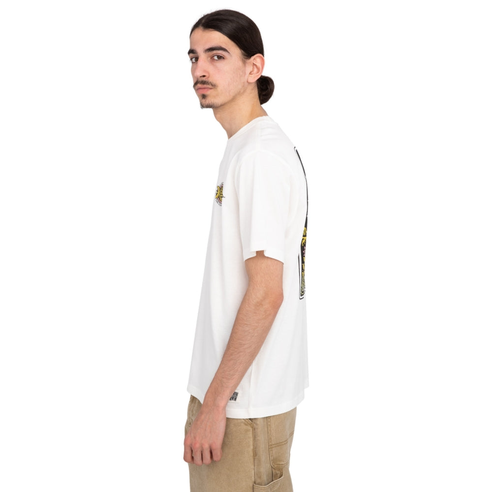 Element - TIMBER ACCEPTANCE SS - EGRET - T-Shirt