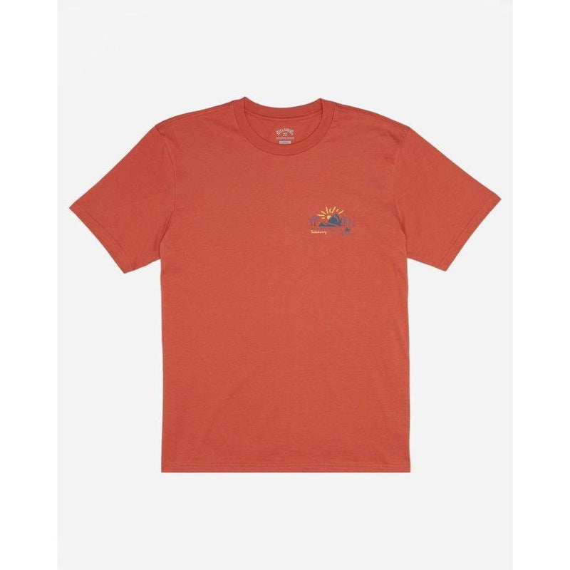 Billabong - PANORAMA SS - CORAL - T-Shirt
