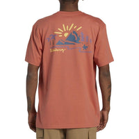 Billabong - PANORAMA SS - CORAL - T-Shirt