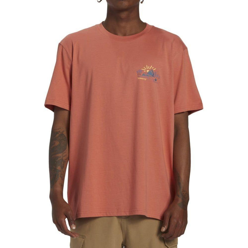 Billabong - PANORAMA SS - CORAL - T-Shirt