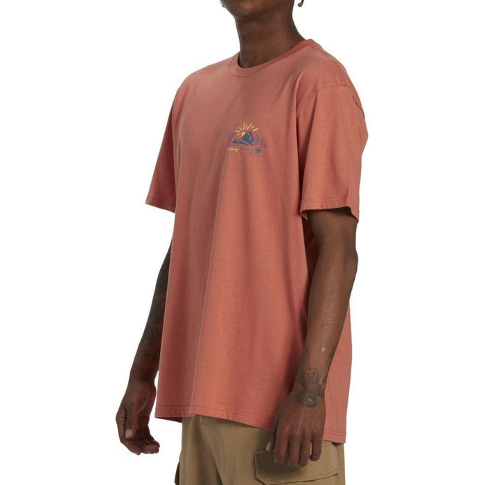 Billabong - PANORAMA SS - CORAL - T-Shirt