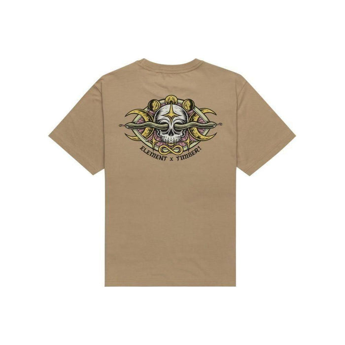 Element - TIMBER SIGHT SS - KHAKI - T-Shirt