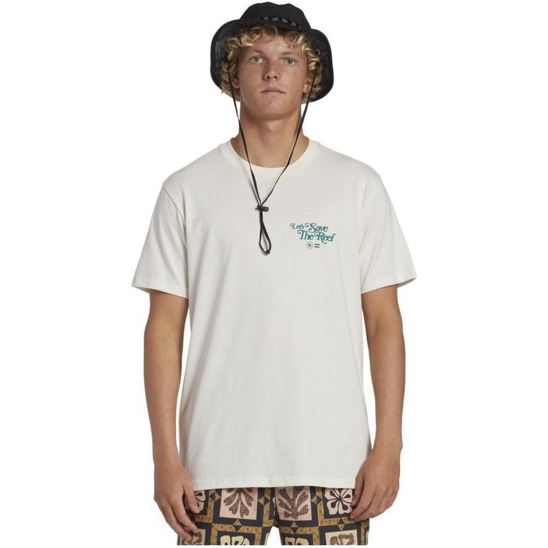 Billabong - CG LETS SAVE THE REEF SS - OFF WHITE - T-Shirt