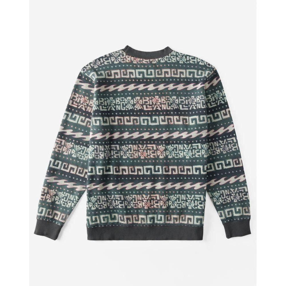 Billabong - HALFRACK FLEECE CREW - BLACK - Crew Sweater