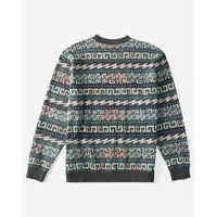 Billabong - HALFRACK FLEECE CREW - BLACK - Crew Sweater