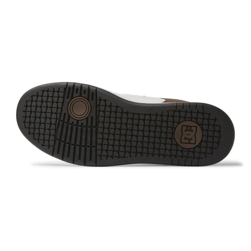 DC - MANTECA 4 SN - WHITE/BROWN - Skateschuh
