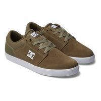 DC - CRISIS 2 - OLIVE/WHITE - Skateschuh