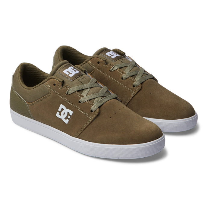 DC - CRISIS 2 - OLIVE/WHITE - Skateschuh