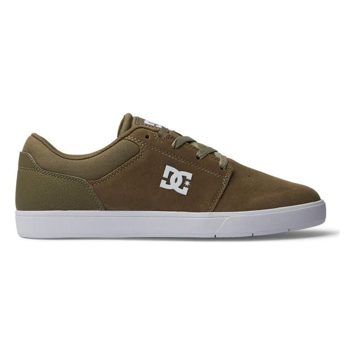 DC - CRISIS 2 - OLIVE/WHITE - Skateschuh